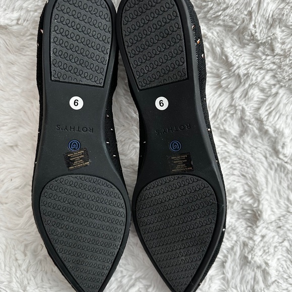 Rothy's Ivory Dot The Point Size 9 NEW with BOX - Picture 4 of 12